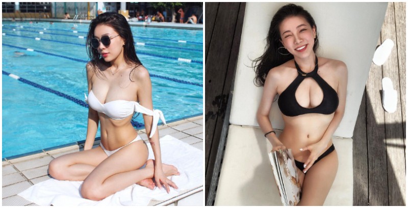 【WPT扑克】肩帶滑落！絕美「高學歷正妹」邵岱兒Debbie的極致好身材，美到難以直視！