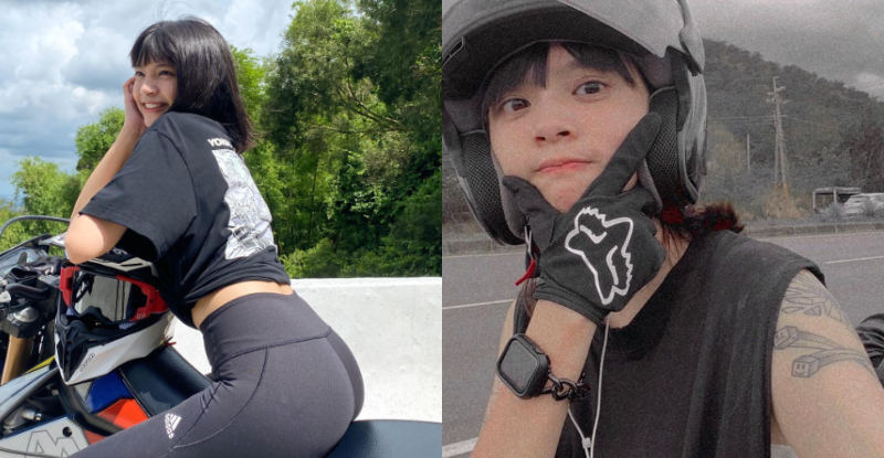 【WPT扑克】「短髮帥妹」上檔車先曬「翹彈蜜臀」，路邊司機見撩人甜笑超想順路包軌