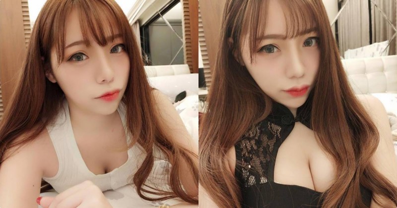 【WPT扑克】有著巨大車頭燈的正妹依依，挖空裝展現「深長事業線」！