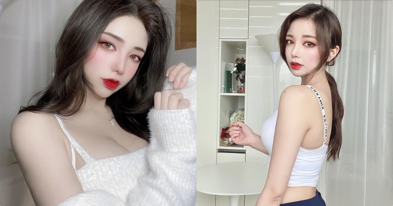 【WPT扑克】豐唇正妹「正面側面都超辣」，小背心好凸顯「渾圓乳量」!