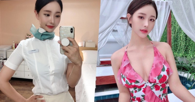 【WPT扑克】正妹空姐「顏值激似韓劇女主」，「誘人的玫瑰花裝」太火辣了！