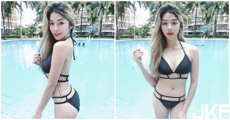 【WPT扑克】大馬優質正妹Mika！火辣比基尼「挑逗無極限」，雪白美乳真的太搶鏡！