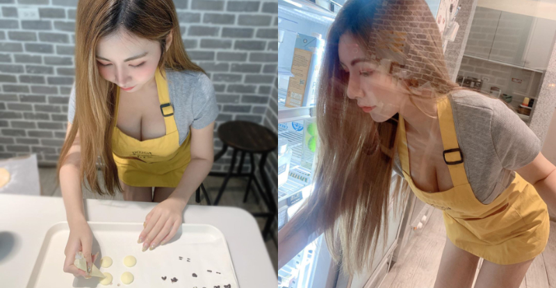 【WPT扑克】超濃醇～賢慧正妹「念念」前傾跳出白嫩玉兔，中秋過完還剩「豐滿奶皇酥」！