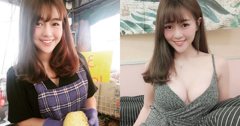 【WPT扑克】真的是在賣水果！水果小公主「Lala」笑容比鳳梨還甜，光看身材讓人懷疑她也賣饅頭！