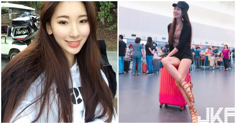 【WPT扑克】機場捕獲「野生小隋棠」！火辣長腿太逆天，把旅客都電暈了！