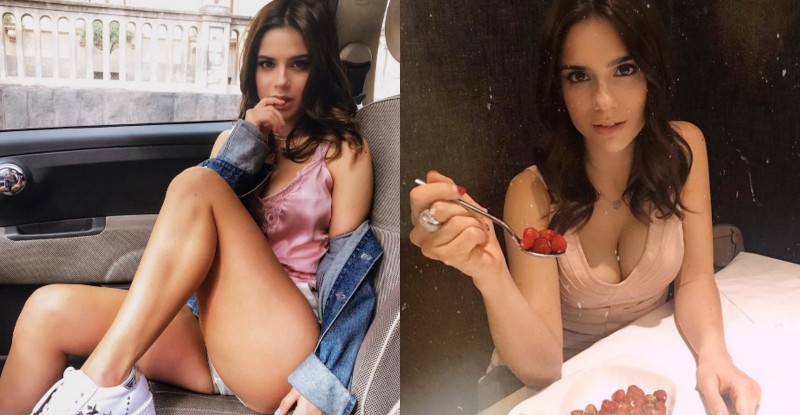 【WPT扑克】想吃嗎？！性感妹「親手餵食」愛意充滿　低胸釋放「濃醇乳香」更好入口