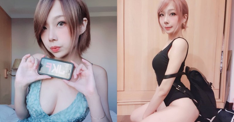 【WPT扑克】超色氣coser「甘娜」美乳翹臀好敢拍，「黑化小小兔」讓粉絲瘋狂心動！