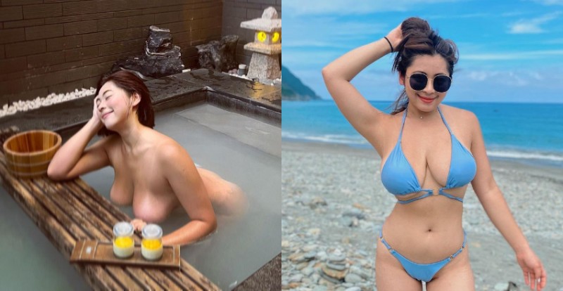 【WPT扑克】巨乳妹「泡溫泉照」胸前份量感驚人　網友：是什麼矇蔽了我的眼