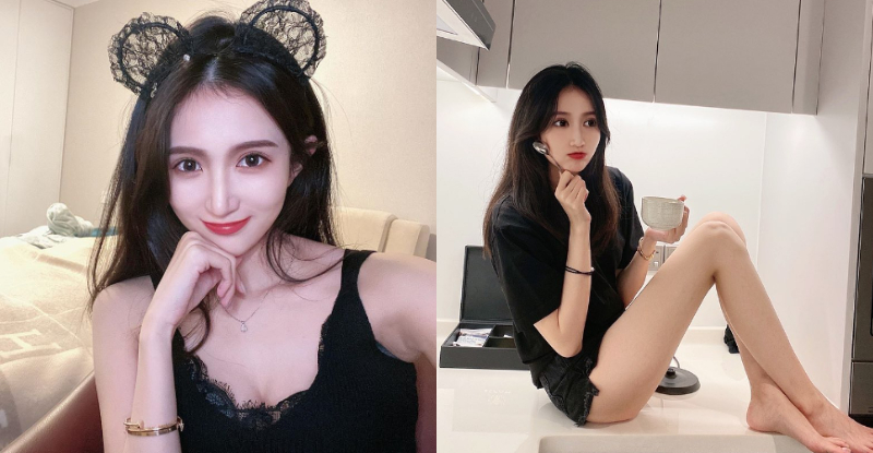 【WPT扑克】長腿小姐姐「Sisikam」調皮跨上流理台，「白嫩大腿根」讓人想入非非！