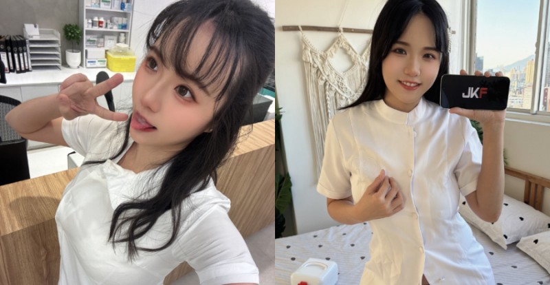 【WPT扑克】巨乳護理師上班偷懶照流出　制服底下竟藏暴力身材！