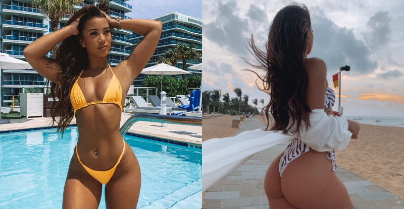 【WPT扑克】夏日誘惑！比基尼辣妹「巧克力嫩肌」好誘人　蜜桃臀又挺又翹好想嚐個鮮