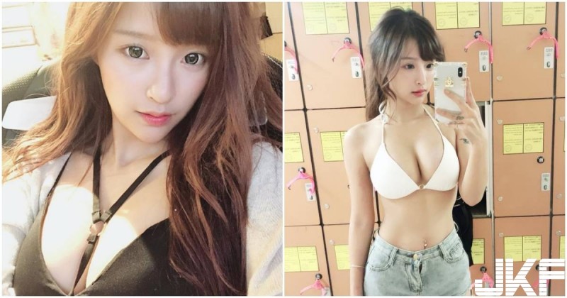【WPT扑克】甜美嫩妹置物櫃前「解放美乳」！「超誘人胸型」看得好頭暈喔！