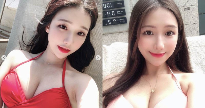 【WPT扑克】大胸妹子穿上比基尼「乳量現形」，「雄厚巨乳」好極品啊！