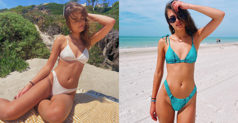 【WPT扑克】比基尼妹濃眉大眼五官立體　舉手投足散發模特兒氣質…優良基因藏不住