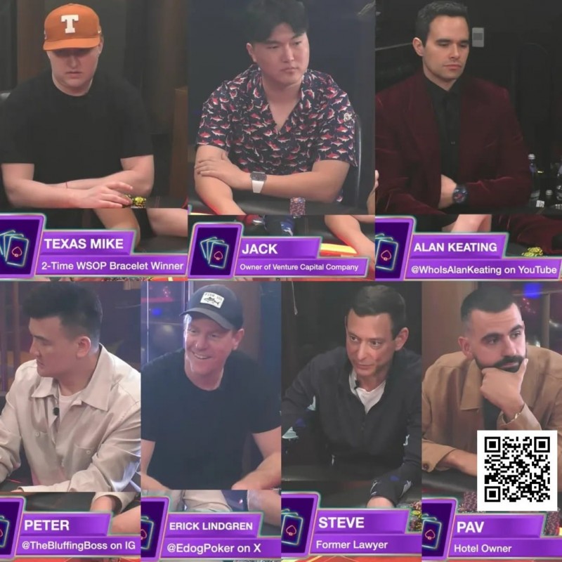 【WPT扑克】HCL百万美元赛首日：Keating诈唬翻车损失195万大POT Peter状态火热