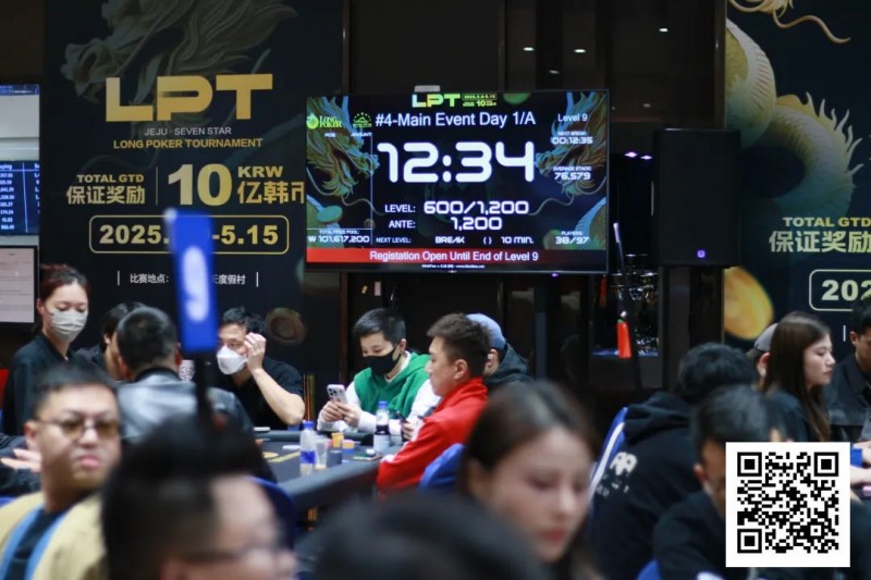 【WPT扑克】2025LPT龙耀杯第二日 | 济州晴空助燃战意！李泽浩36.3万记分领跑主赛第一轮A组，潘权明获神秘赏金开幕赛冠军