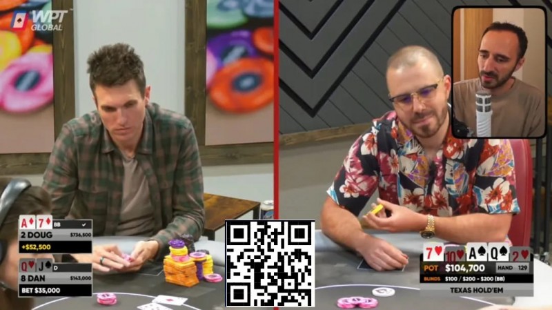 【WPT扑克】牌局分析 | Doug Polk与Dan Smith的10.4万美元底池对决