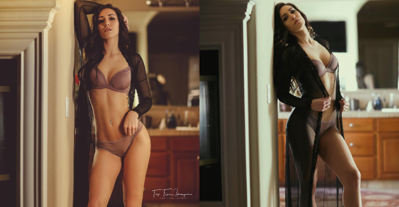 【WPT扑克】極致誘惑！性感妹「色慾滿溢」撩得人心癢癢 小丁褲緊勒翹蜜桃「臀型畢露」