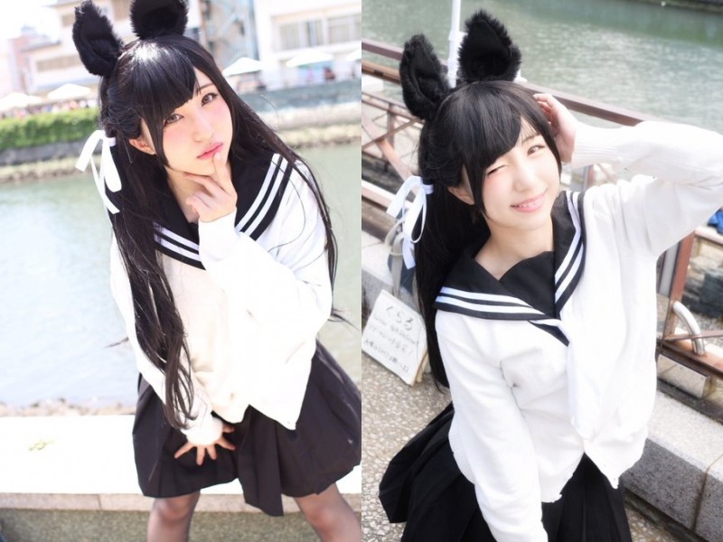 【WPT扑克】小惡魔Coser「くらる」超心機穿搭水手服+兔耳朵　忍不住想要收服了