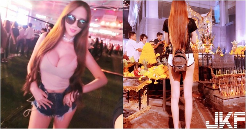 【WPT扑克】音樂祭「爆乳長腿妹」！低胸上衣「渾圓大奶」炸出！熱褲下微笑美臀+修長美腿好辣！