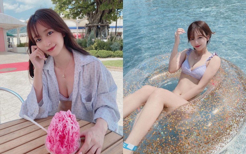 【WPT扑克】天使感正妹「早川実季」夏日比基尼微露深溝　胸前「飽滿事業線」清晰可見