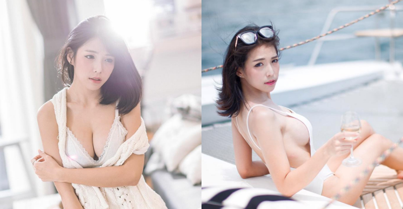 【WPT扑克】泰辣了！美乳正妹「中空泳裝」側乳全溢出來！銷魂畫面讓人不想下船！