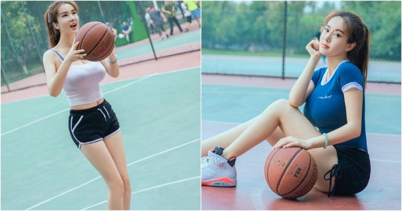 【WPT扑克】新鮮出爐籃球寶貝！「巨乳運球」畫面震動感太強 好怕她重心不穩啊！