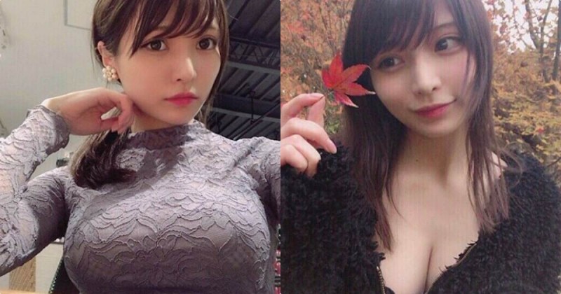 【WPT扑克】天冷賞楓也要穿超辣！正妹白嫩美乳外露，誘人深溝讓遊客狂噴鼻血！