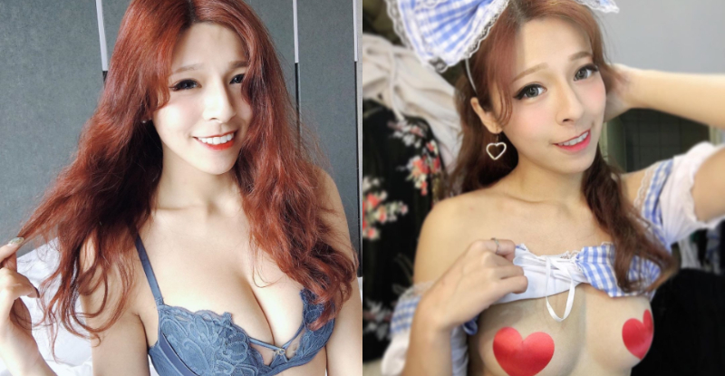 【WPT扑克】殺傷力太強！性感女僕「安Anna」上衣掀起尺度大開，軟嫩白皙的酥胸塞滿視覺！