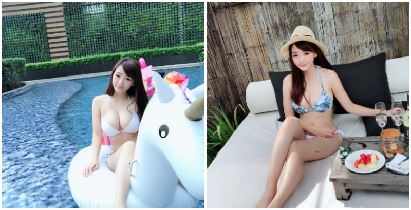 【WPT扑克】獨角獸上有巨乳！「爆乳正妹」李宣比基尼展現渾圓美乳，豪邁分量讓人移不開眼睛！