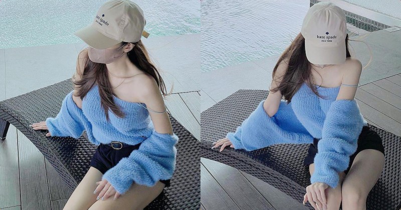 【WPT扑克】露肩裝辣妹「白皙曲線好誘人」，「超辣美腿」太吸睛了！