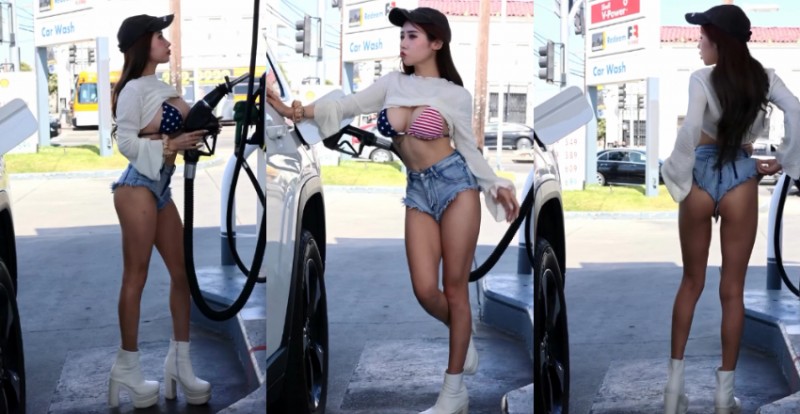 【WPT扑克】洋派小隻馬連加油都不忘耍辣　超短熱褲連微笑線都一併送上