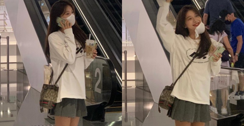 【WPT扑克】百貨公司遇見超甜「長腿女孩」　網友：難道我又初戀了？