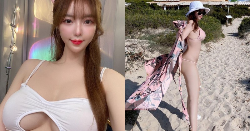 【WPT扑克】西班牙海邊驚見「巨乳長腿正妹」！超雪白肌膚和葫蘆形曲線，連外國人都猛看！