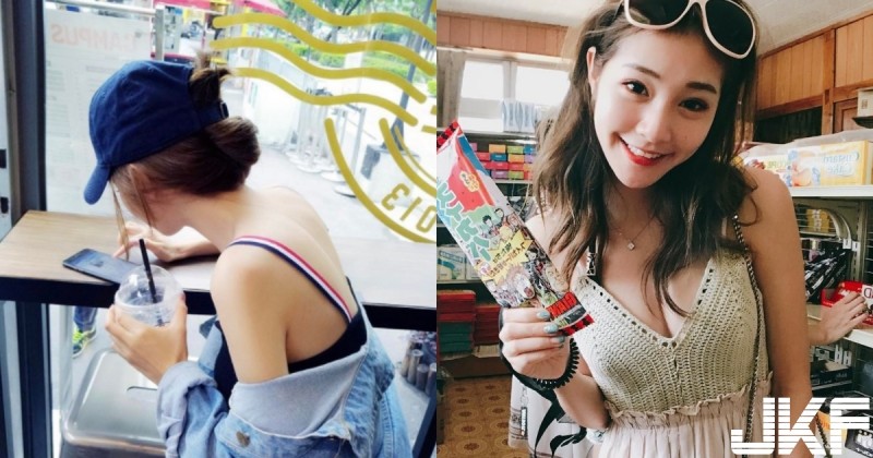 【WPT扑克】超商「美背正妹」辣翻！「雪白肌膚」讓人好衝動 網：這背影超想認識！