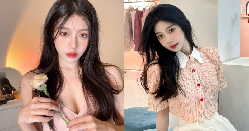 【WPT扑克】甜心少女「深V裝酥胸外露」，「挺胸時的姿勢」太撩人！