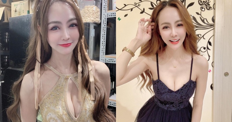 【WPT扑克】蜜糖甜心「蔡小佩」乳量好飽滿，胸前挖空「事業線太誘人」！