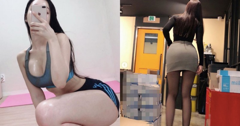 【WPT扑克】「大奶肥臀」女同事背影超吸睛，肥美蜜桃臀肉肉豐滿，讓人忍不住瘋狂掃射！