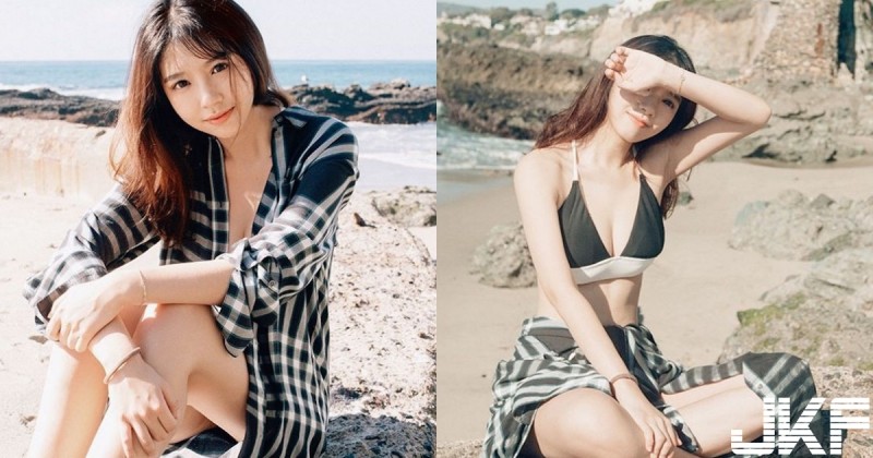 【WPT扑克】男友視角大好！正妹「Cindy. H」比基尼清新甜美，廣州姑娘帶出門讓人好羨慕呀～