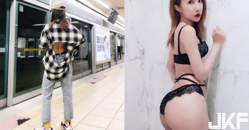 【WPT扑克】衣服破掉？「捷運背殺妹」巧露性感腰窩，「屁股超俏」沒想到褲子底下更是不得！