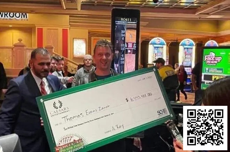 【WPT扑克】天选之子？600万美元头奖得主赢得100万美元WSOP赏金