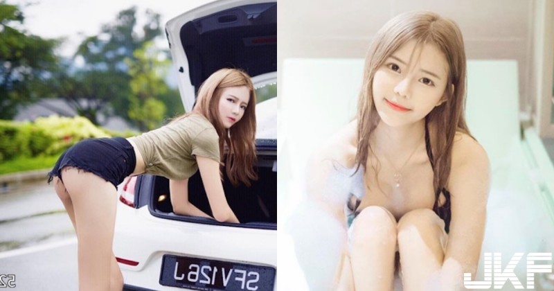 【WPT扑克】整理後車廂也要「技術走光」！氣質正妹「熱褲過短」，屁股蛋「兩片小肉肉」跑出啦！