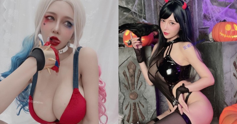 【WPT扑克】「巨乳版小丑女」萬聖節出動！胸前份量「太嚇人」，狂吸3.3萬網友按讚！