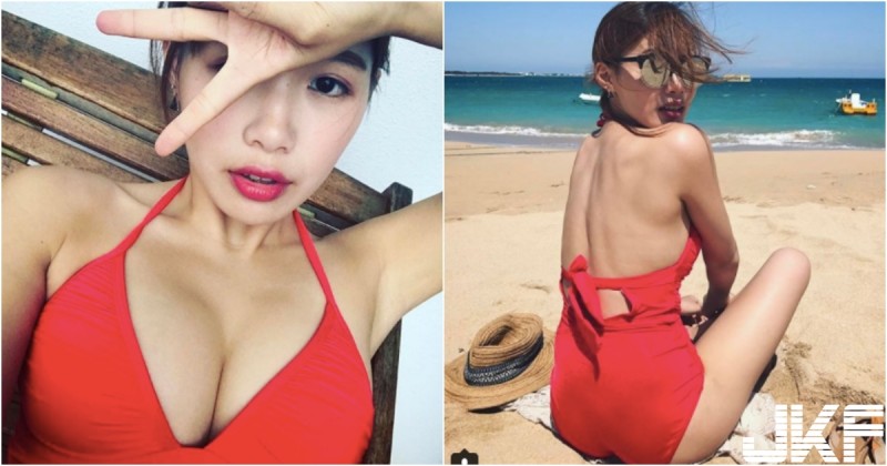 【WPT扑克】澎湖海邊驚見「性感美乳妹」！正面「車頭燈超亮」根本稱霸海灘啦！