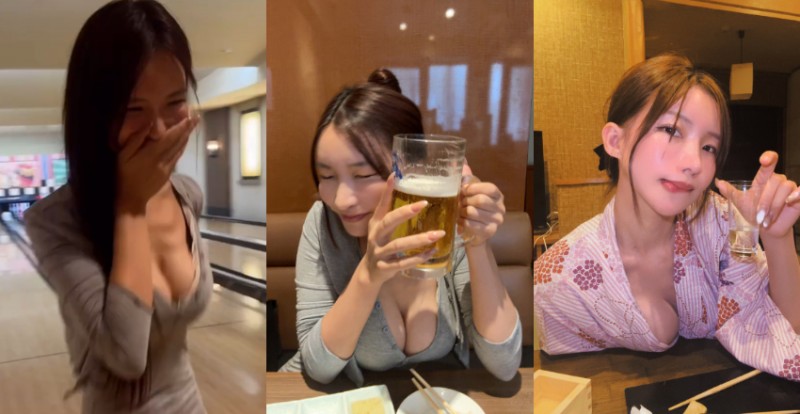 【WPT扑克】日本人妻打保齡球洗溝　一轉身胸前兩顆呼之欲出引起網友熱議