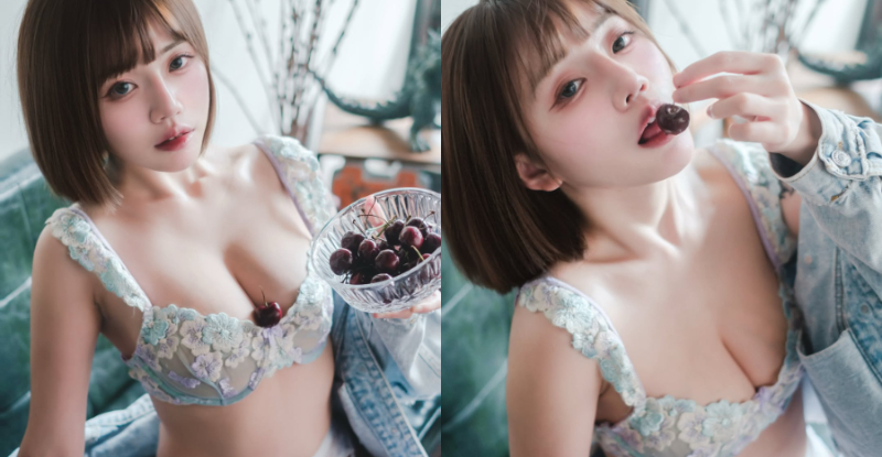 【WPT扑克】俏麗正妹「HanHan」親餵櫻桃，「放在事業線」粉絲搶著咬！