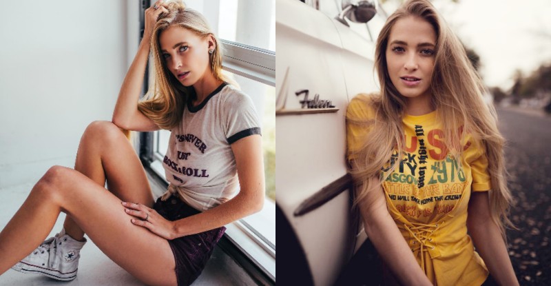 【WPT扑克】上衣太小件！「甜心正妹」上圍總是緊緊的　「渾圓雙奶球」快衝出來啦