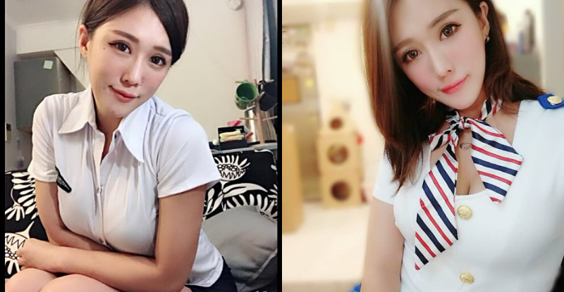 【WPT扑克】胸前腫腫der！「大奶空姐」制服被撐爆，胸前軟嫩讓上衣被擠歪了！