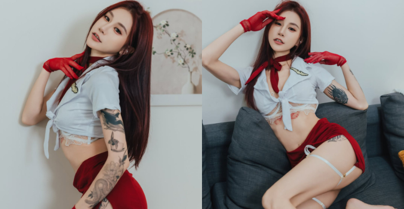 【WPT扑克】火辣空姐「雙囍」邀請登機，「細腰翹臀」旅客都超暈！