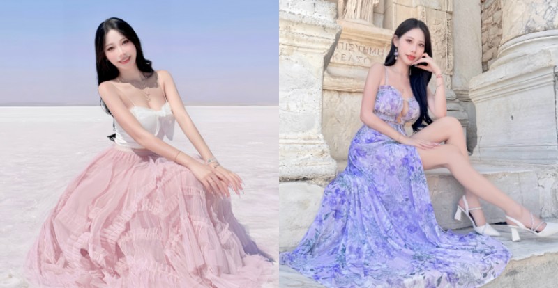 【WPT扑克】性感小野馬《玟妡 WenHsin》土耳其旅遊展現過人美貌！